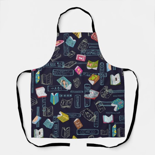 Boekenpatroon Schort (Voorkant)