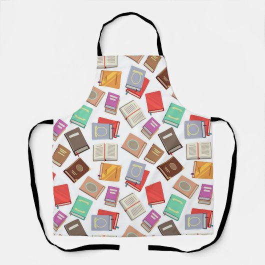 Boekenpatroon Schort (Voorkant)