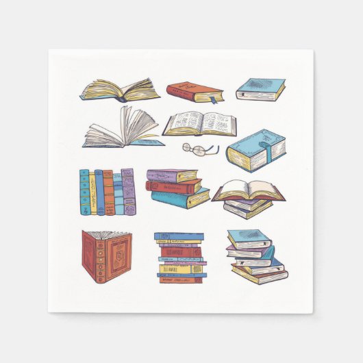 Boekenpatroon Servet (Voorkant)