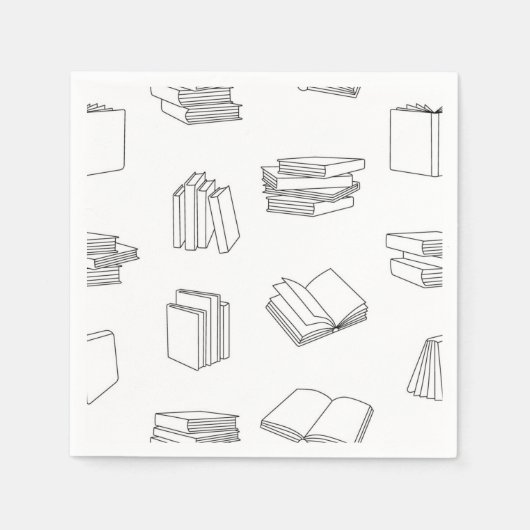 Boekenpatroon Servet (Voorkant)