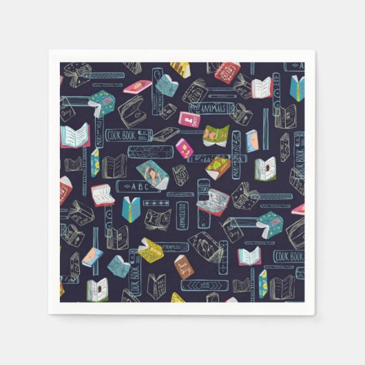 Boekenpatroon Servet (Voorkant)