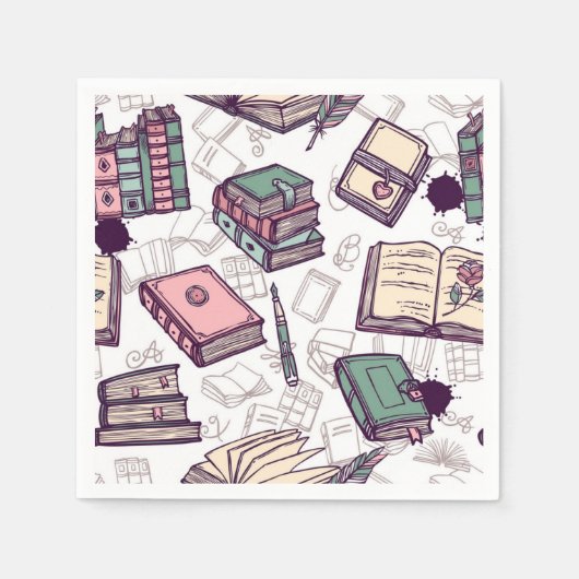 Boekenpatroon Servet (Voorkant)