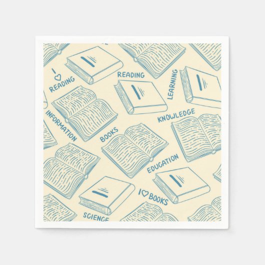 Boekenpatroon Servet (Voorkant)