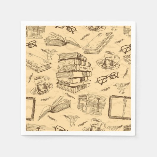 Boekenpatroon Servet (Voorkant)