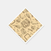 Boekenpatroon Servet (Hoek)