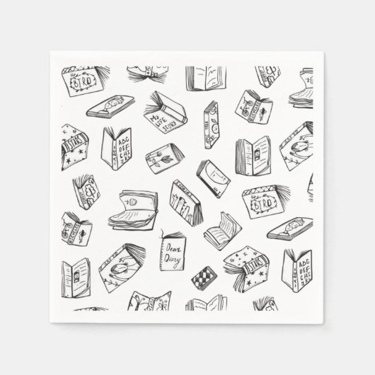 Boekenpatroon Servet (Voorkant)