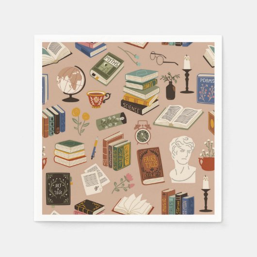 Boekenpatroon Servet (Voorkant)