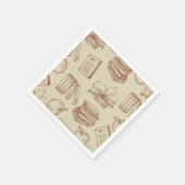 Boekenpatroon Servet (Hoek)