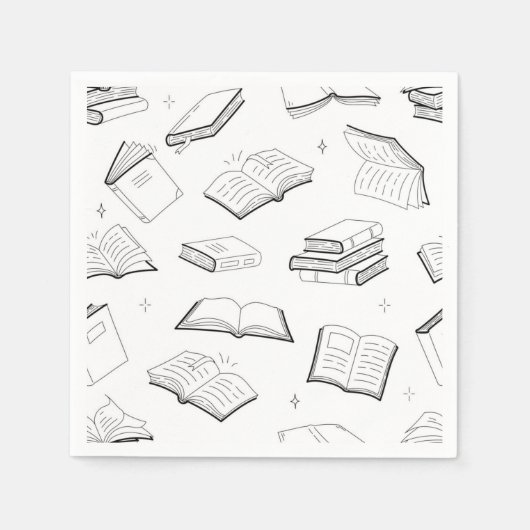 Boekenpatroon Servet (Voorkant)