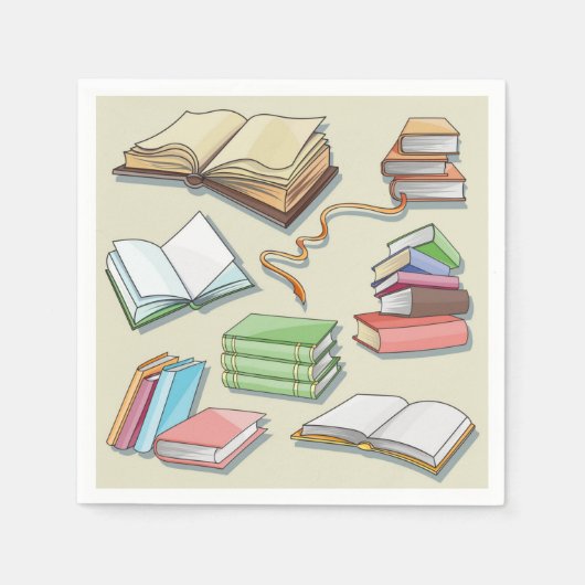 Boekenpatroon Servet (Voorkant)