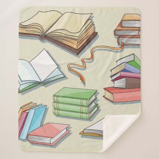Boekenpatroon Sherpa Deken (Voorkant)