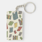Boekenpatroon Sleutelhanger (achterkant)