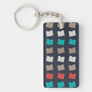 Boekenpatroon Sleutelhanger