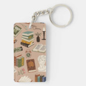 Boekenpatroon Sleutelhanger (achterkant)
