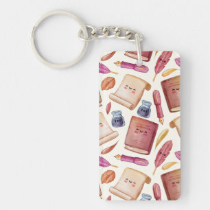 Boekenpatroon Sleutelhanger