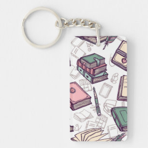 Boekenpatroon Sleutelhanger
