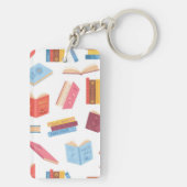 Boekenpatroon Sleutelhanger (achterkant)