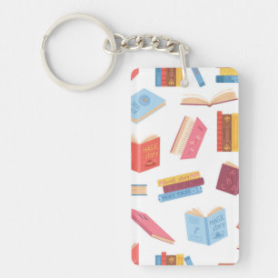 Boekenpatroon Sleutelhanger
