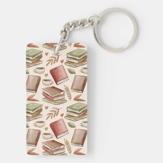 Boekenpatroon Sleutelhanger (achterkant)