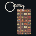 Boekenpatroon Sleutelhanger<br><div class="desc">Voor echte liefhebbers van boeken</div>
