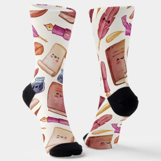 Boekenpatroon Sokken (Gebogen)