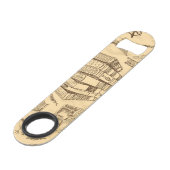 Boekenpatroon Speed Flessenopener (Voorkant Gekanteld)