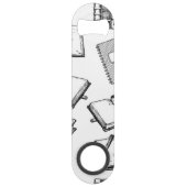 Boekenpatroon Speed Flessenopener (Achterkant)