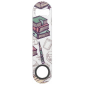 Boekenpatroon Speed Flessenopener (Achterkant)