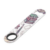 Boekenpatroon Speed Flessenopener (Achterkant Gekanteld)