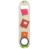 Boekenpatroon Speed Flessenopener (Achterkant)