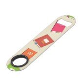 Boekenpatroon Speed Flessenopener (Achterkant Gekanteld)