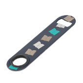 Boekenpatroon Speed Flessenopener (Voorkant Gekanteld)
