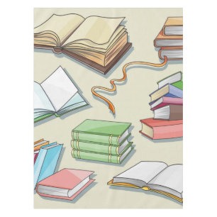 Boekenpatroon Tafelkleed