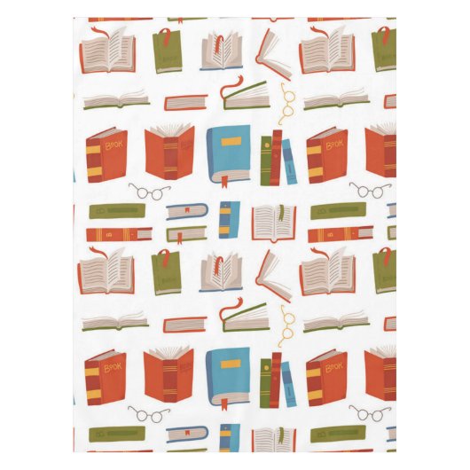 Boekenpatroon Tafelkleed (Voorkant)