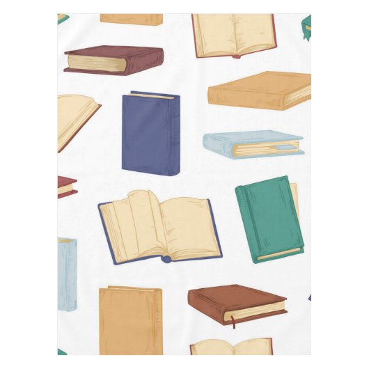 Boekenpatroon Tafelkleed (Voorkant)