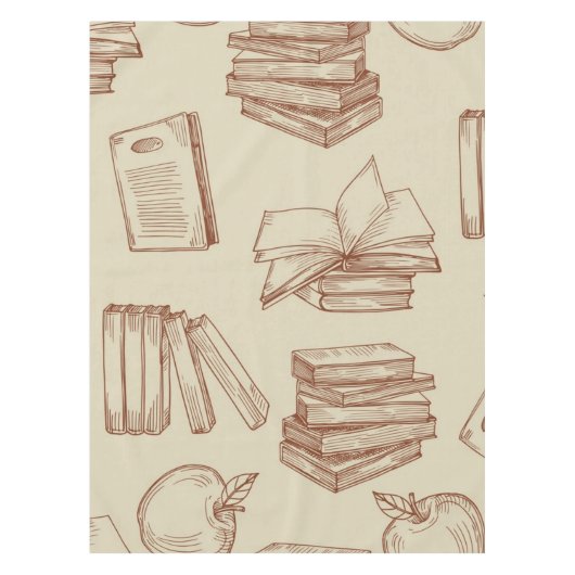 Boekenpatroon Tafelkleed (Voorkant)