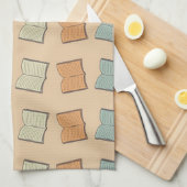 Boekenpatroon Theedoek (Quarter Fold)
