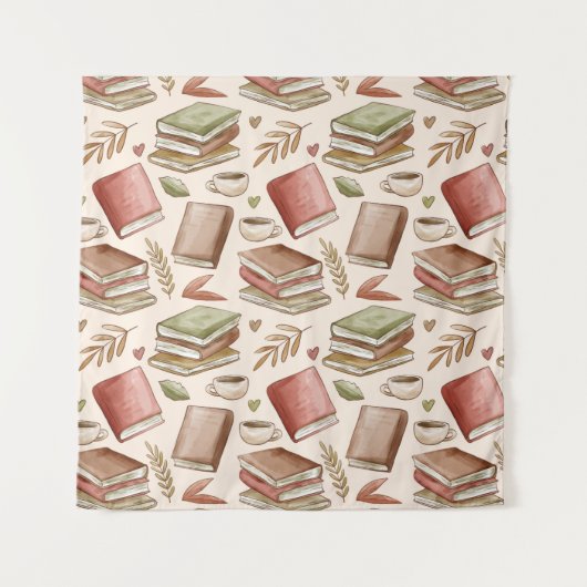 Boekenpatroon Wandkleed (Voorkant)