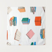 Boekenpatroon Wandkleed (Voorkant (horizontaal))
