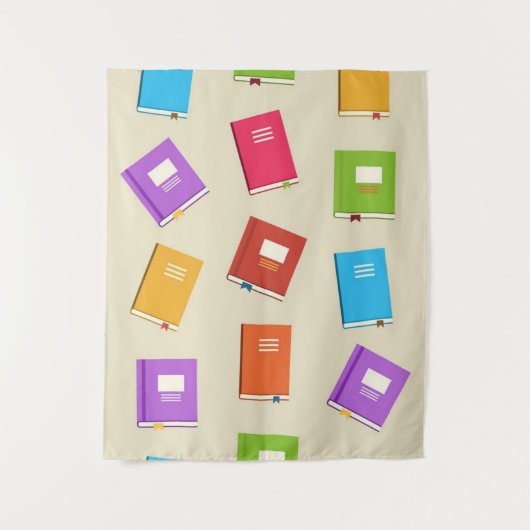 Boekenpatroon Wandkleed (Voorkant)