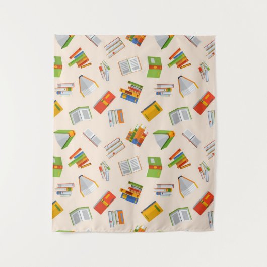 Boekenpatroon Wandkleed (Voorkant)