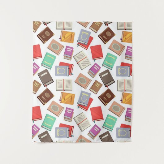 Boekenpatroon Wandkleed (Voorkant)