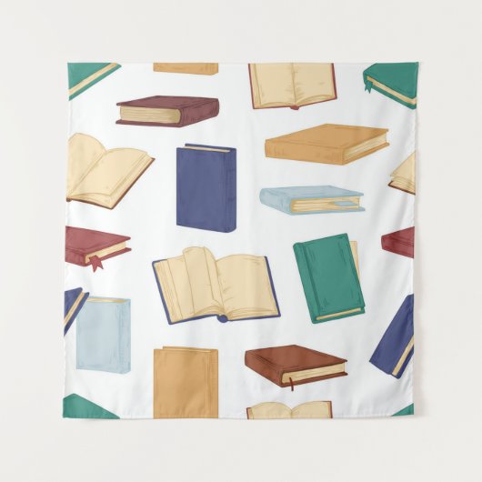 Boekenpatroon Wandkleed (Voorkant)