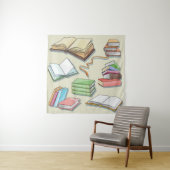 Boekenpatroon Wandkleed (In situ)