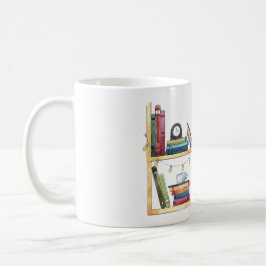 Boekenplank Boeken Boekenliefhebber Lezer Home Pla Koffiemok