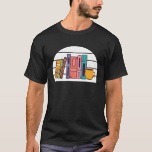 Boekenplank Boekenwurm en Lezen Fans Boeken T-shirt