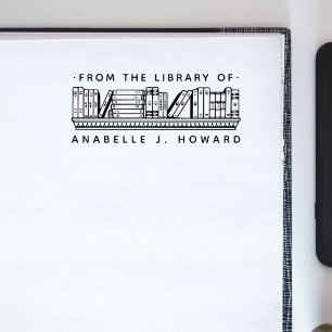 Boekenplank Eenvoudig Modern uit de bibliotheek va Rubberstempel