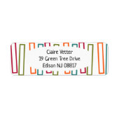 boekenplank etiket (Voorkant)