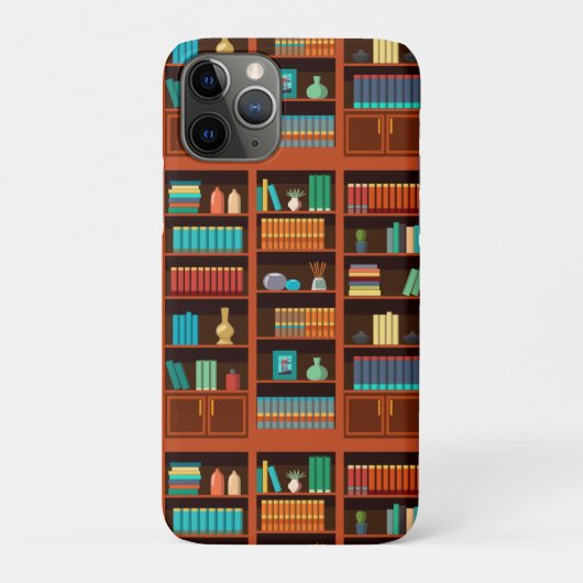 Boekenplank Illustratie Case-Mate iPhone Case (Achterkant)