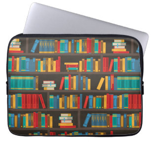 Boekenplank Lezen Liefde Laptop Sleeve